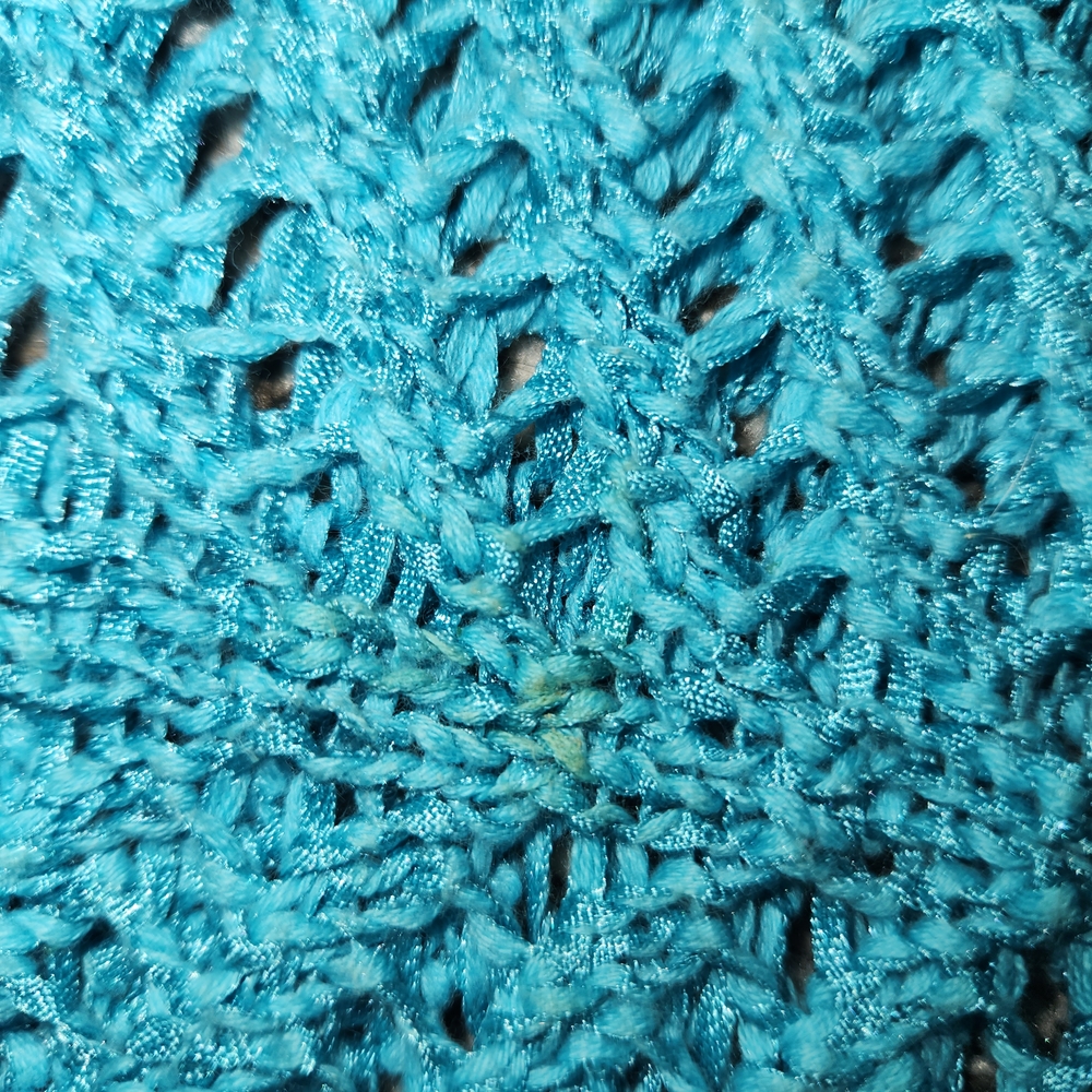 Chico Brand Turquoise Knit Sweater for Women SIZE 2 - Picture 11 of 13